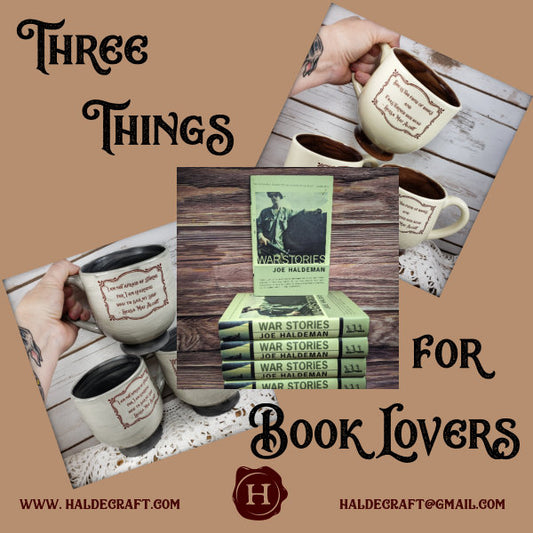 Three Things at HaldeCraft for Book Lovers