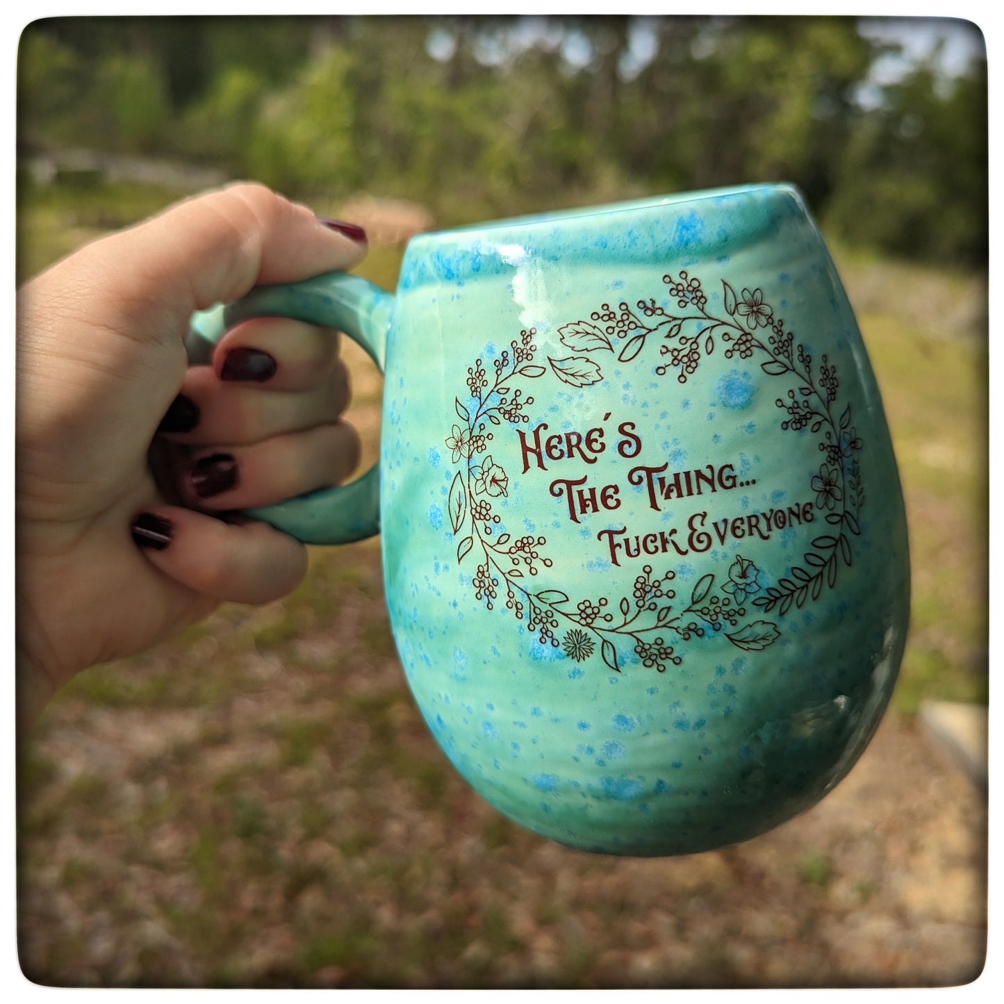 "Here's the thing" Mug