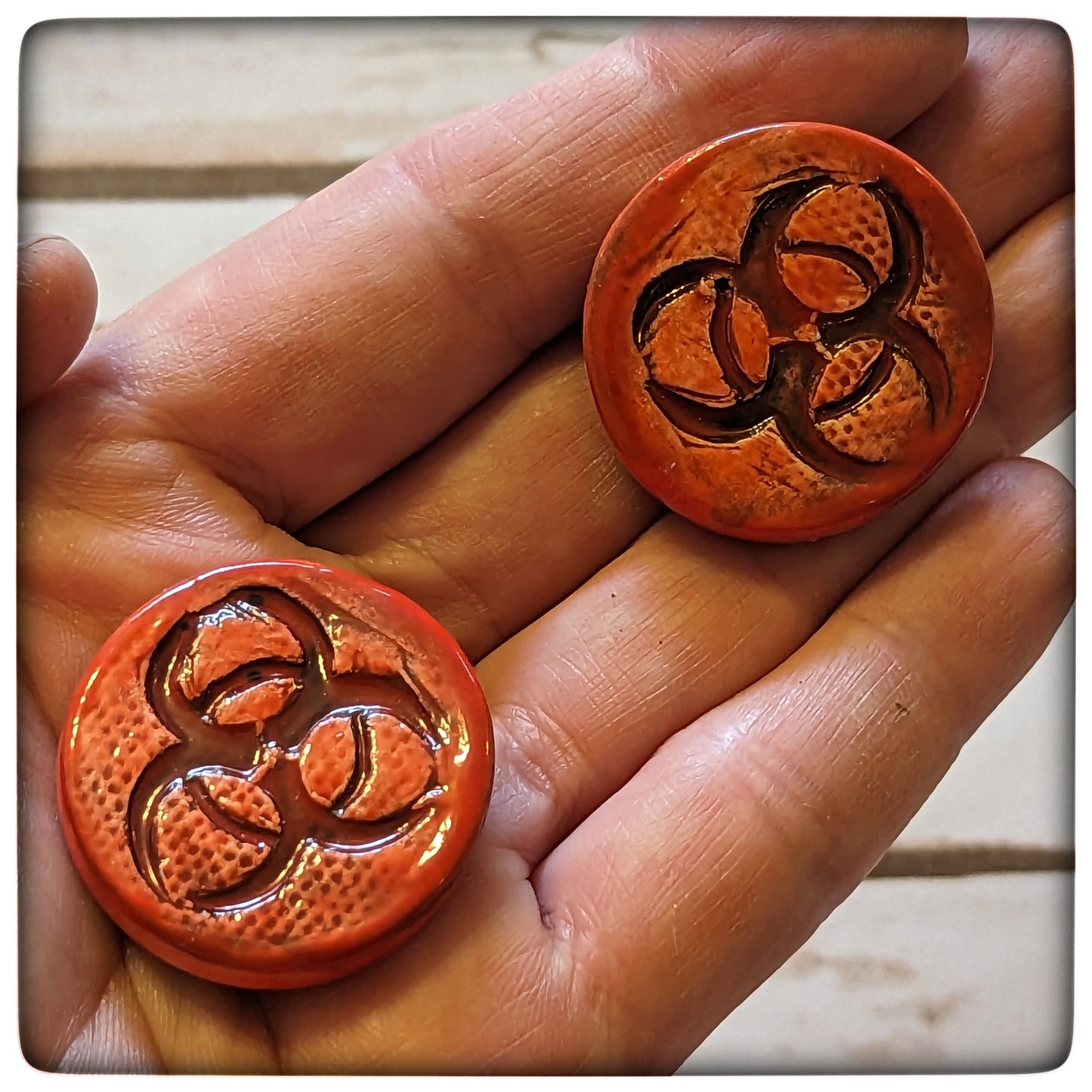 Biohazard magnet