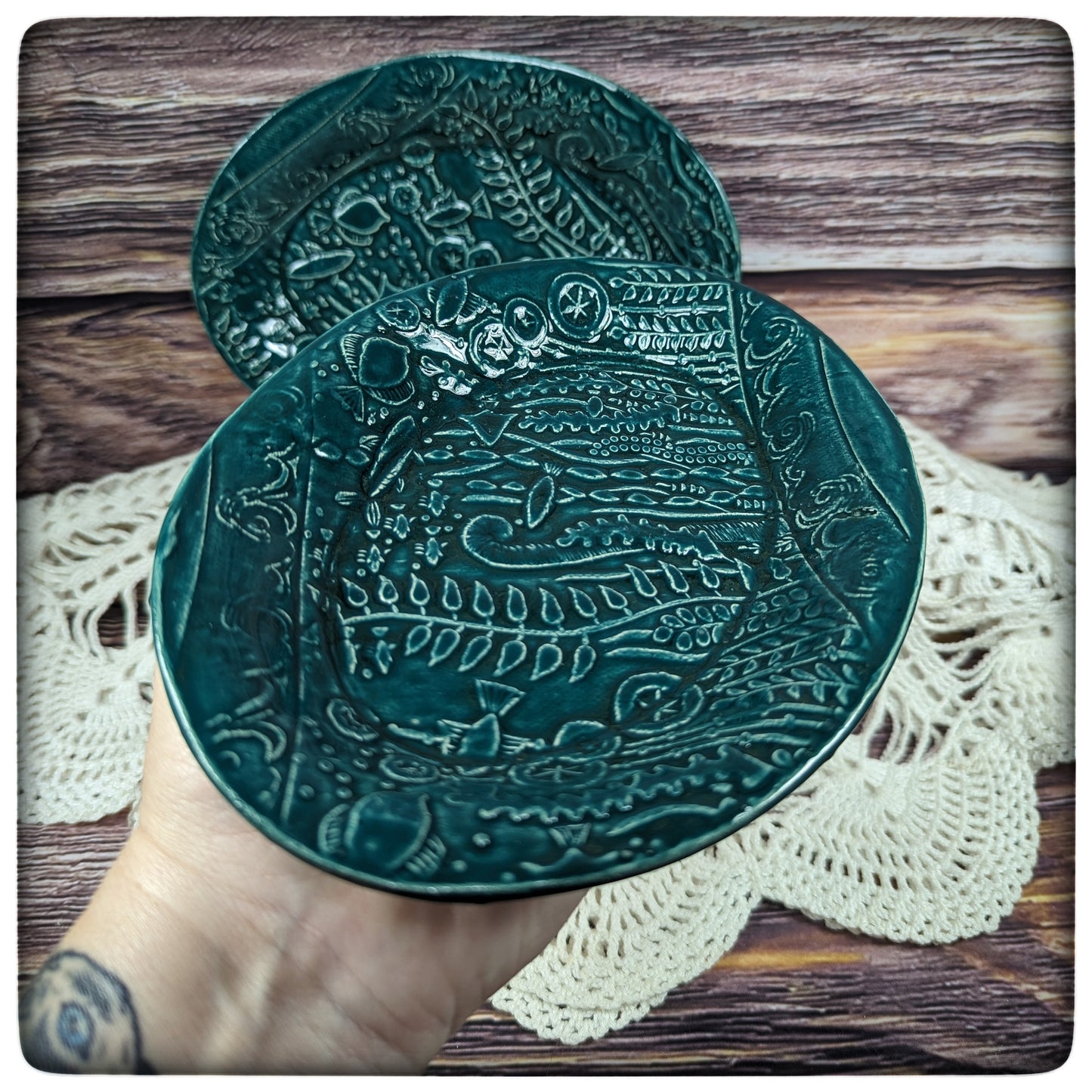 Under the Sea soap dish (oval)