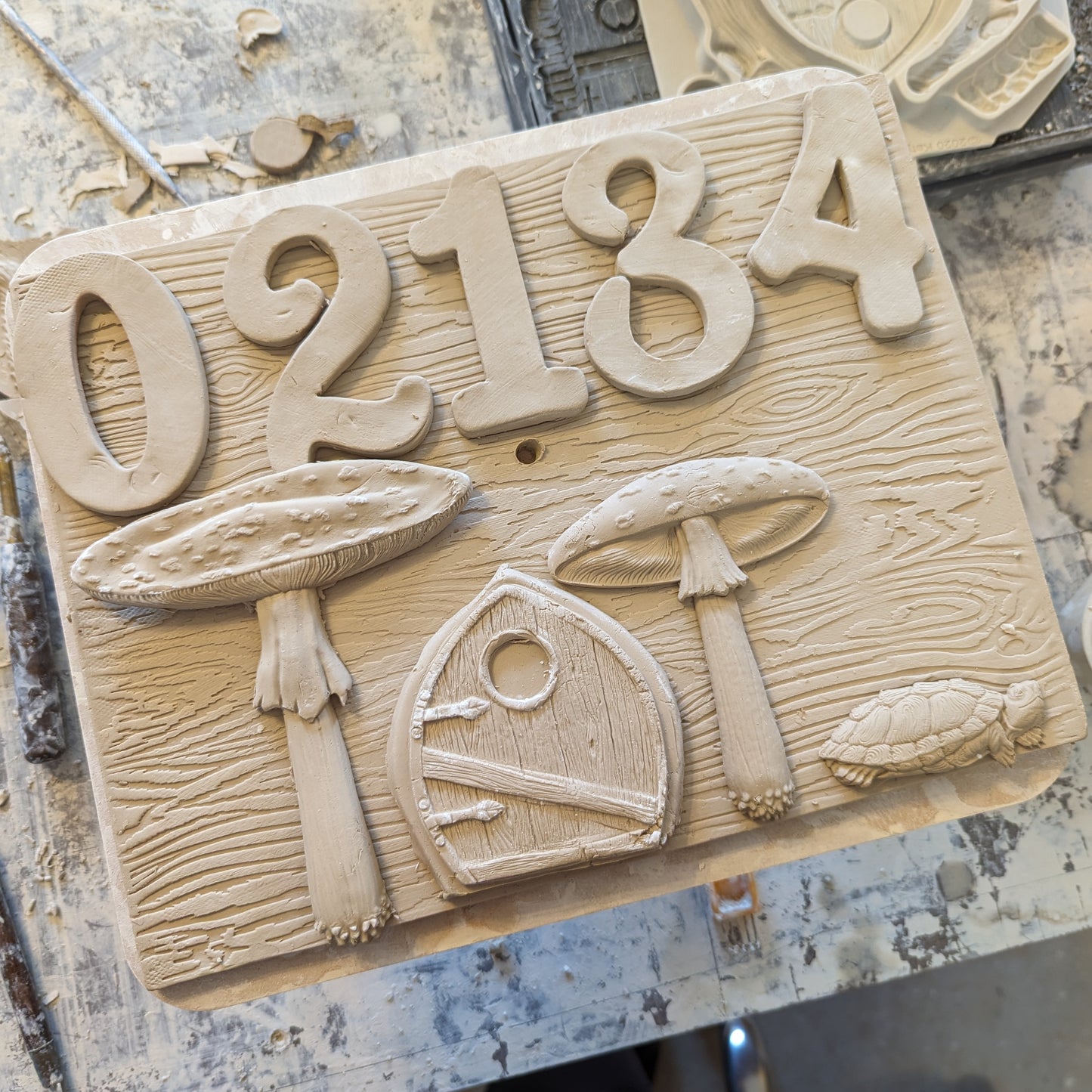 Custom Address Plaque