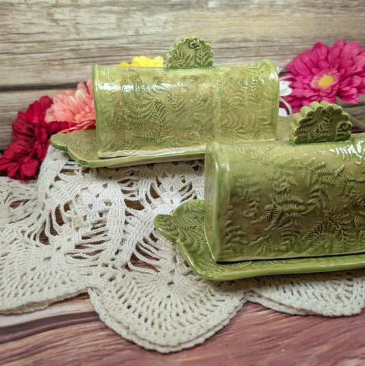Butter Dish (Ferny)