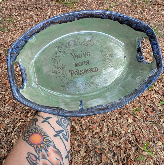 "You've Been Poisoned" Tray (13 inch)