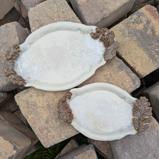 Thanksgiving trays (set of two)