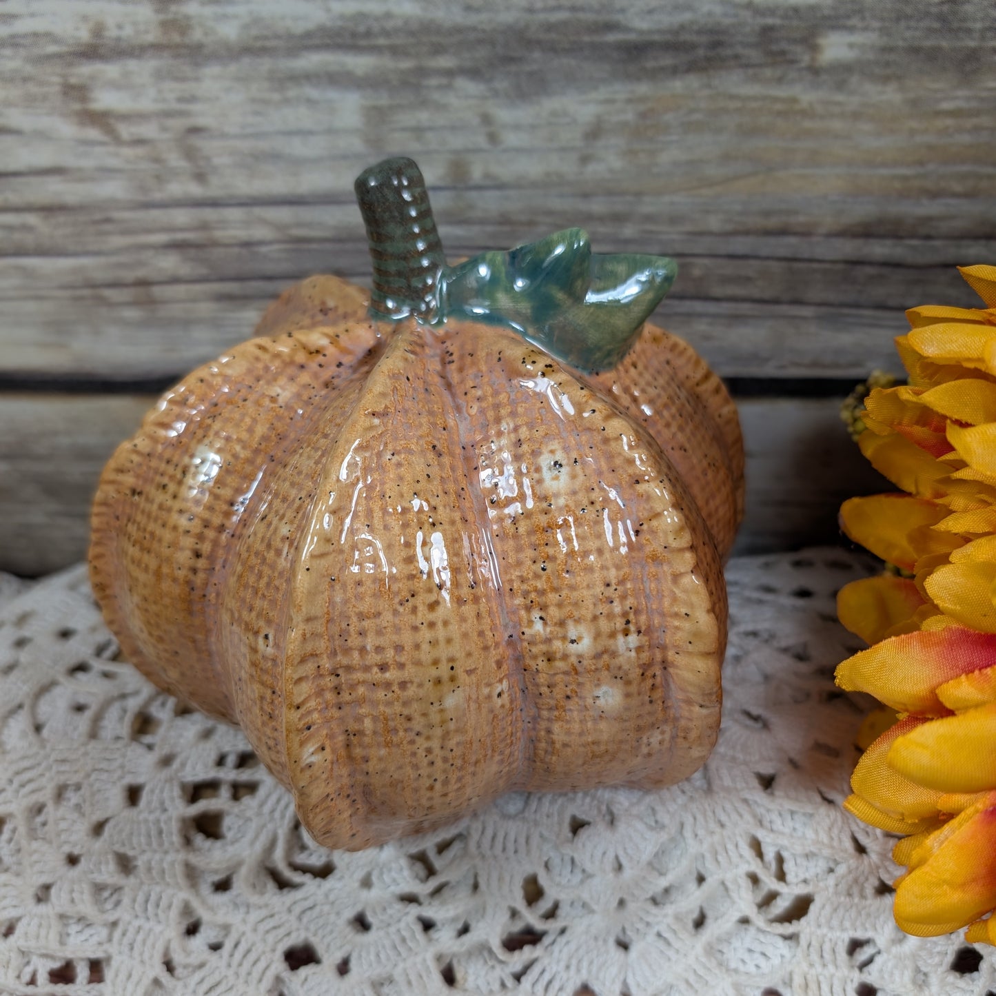 Burlap Pumpkin