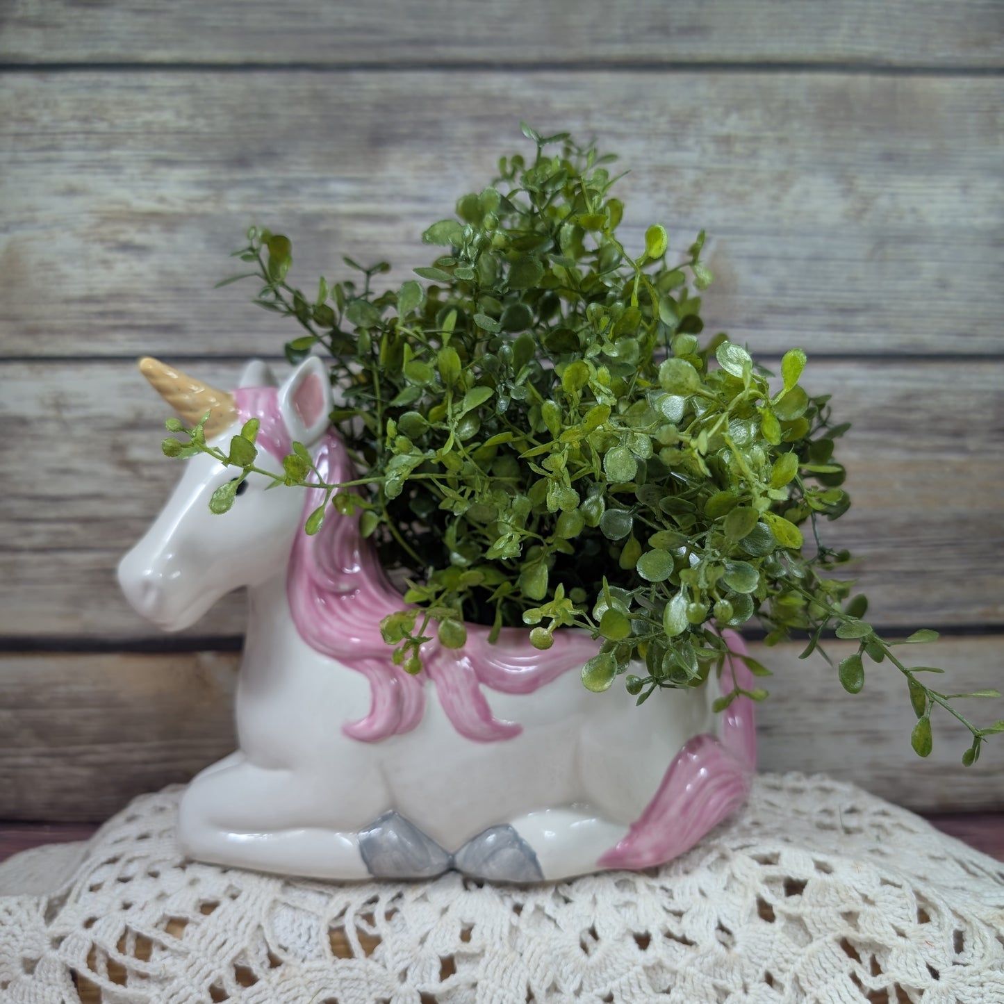Unicorn planter