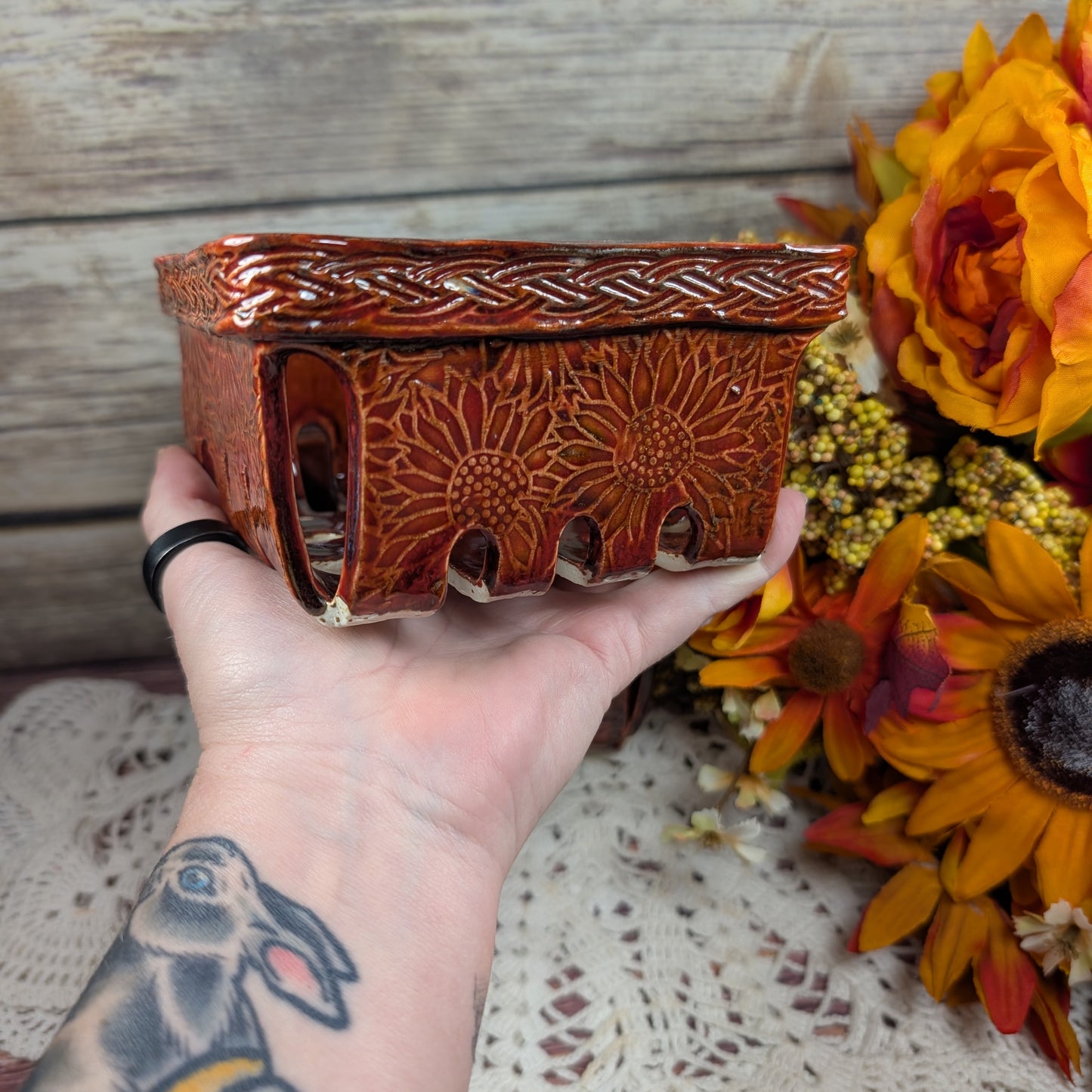 Sunflower Berry basket