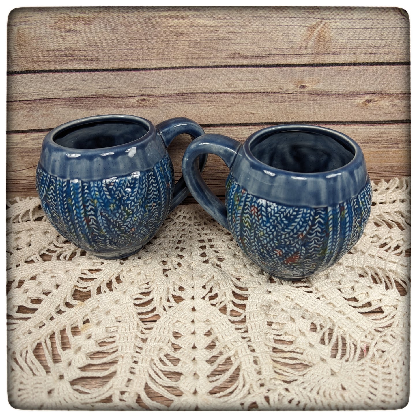 Cabled Sweater mug