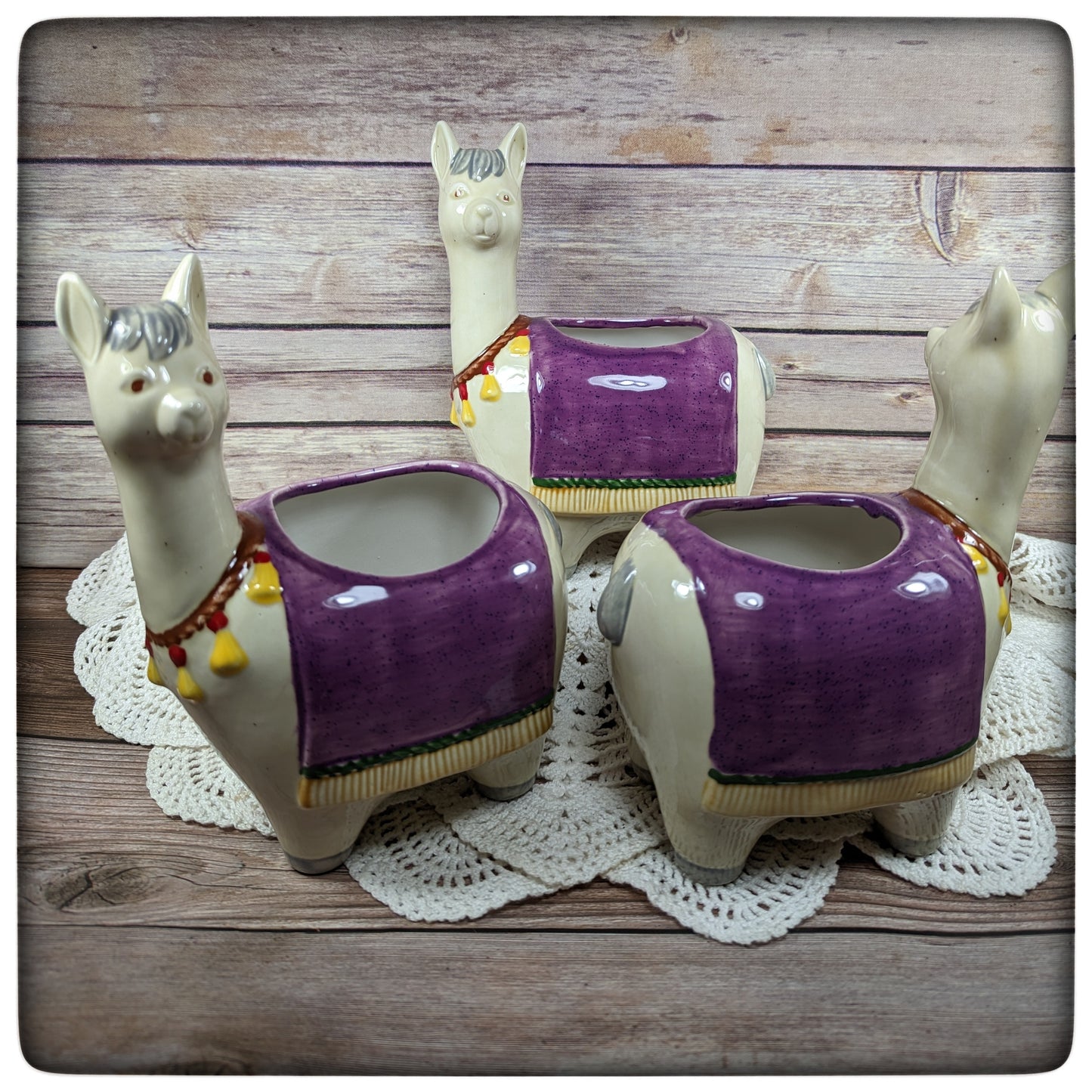 Llama planter