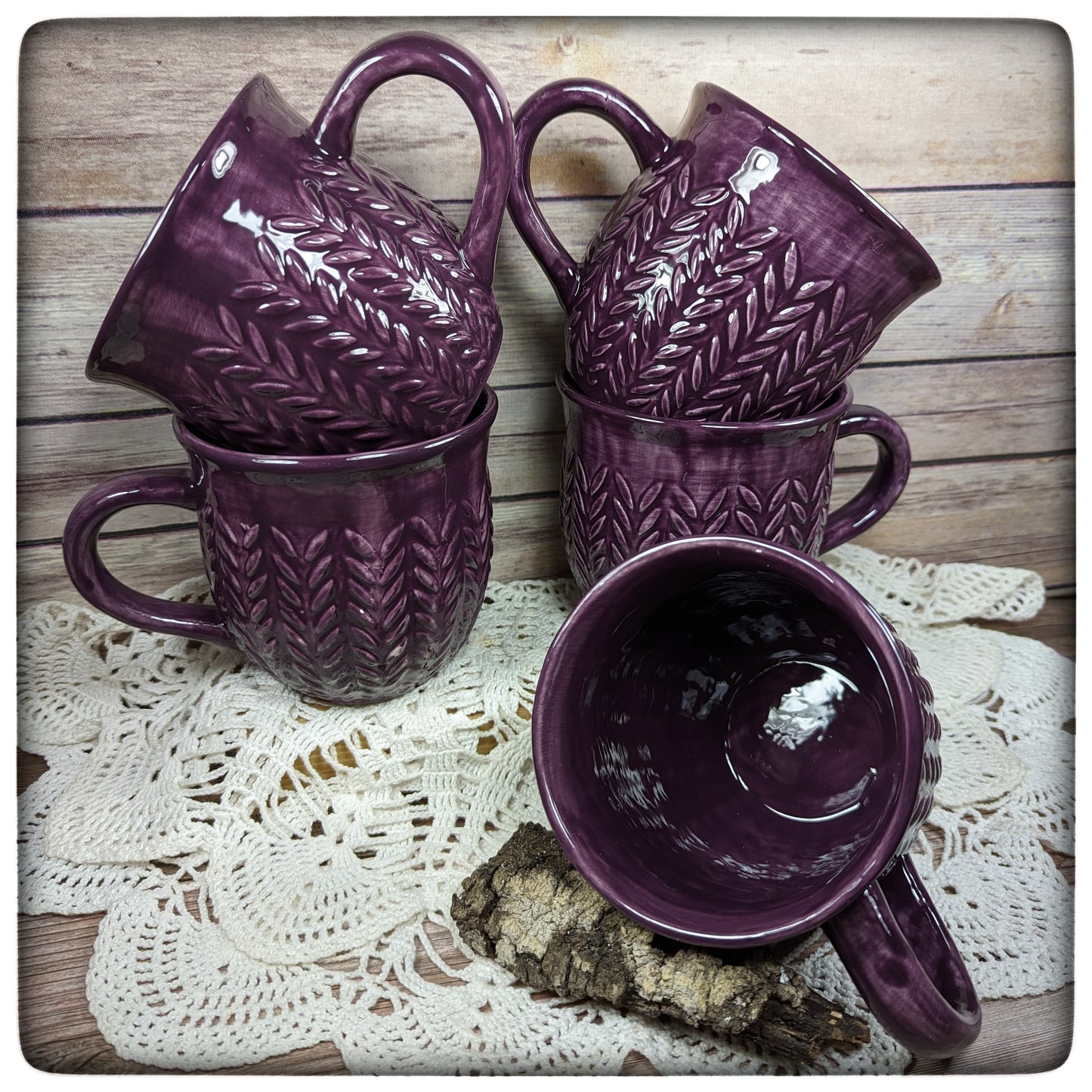 Knit Stitch Mug