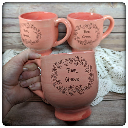 "F*ck Cancer" mug