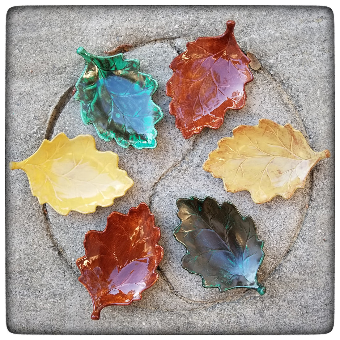 New in the shop: Leaf soap dishes