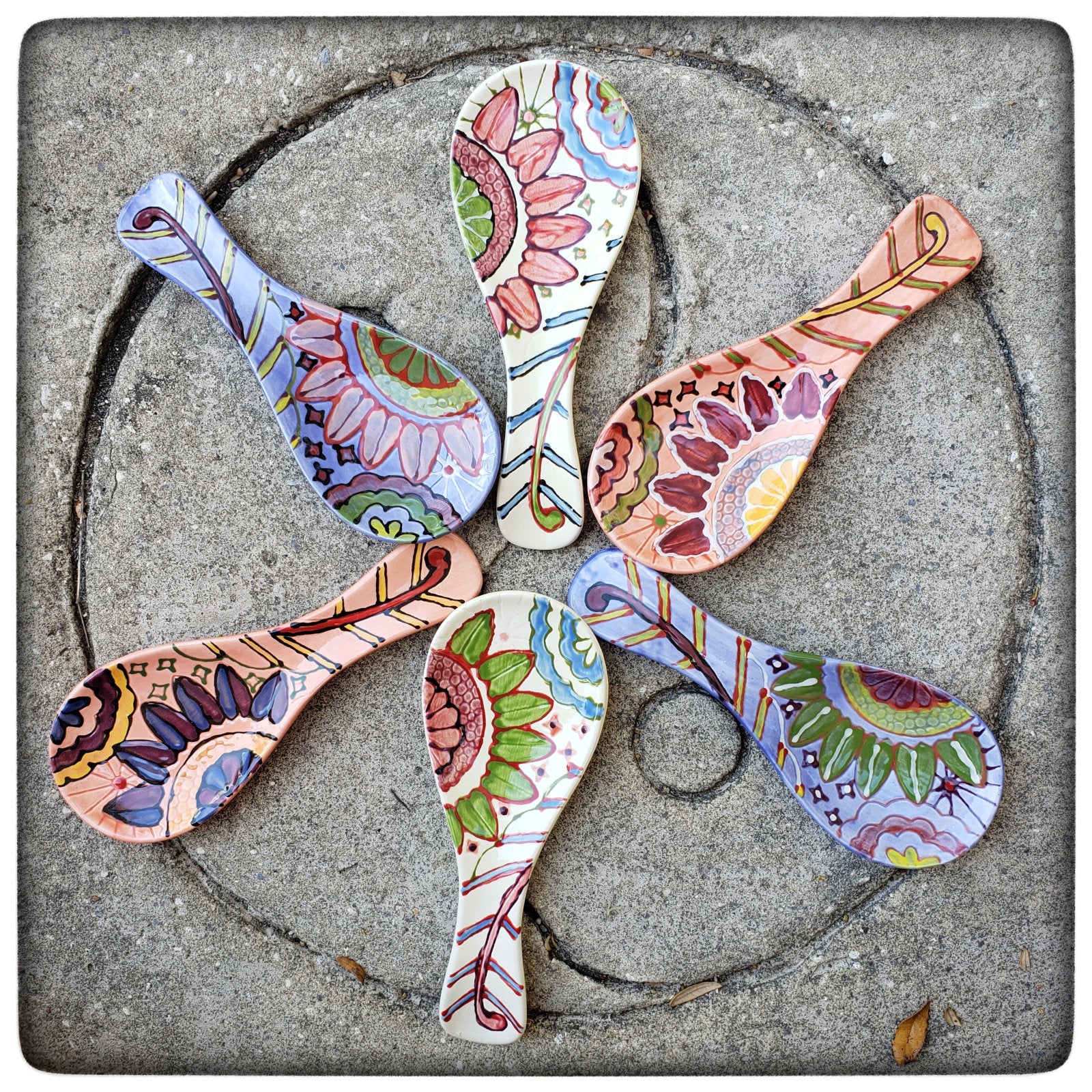 New in the shop: Colorful Spoon Rests – HaldeCraft