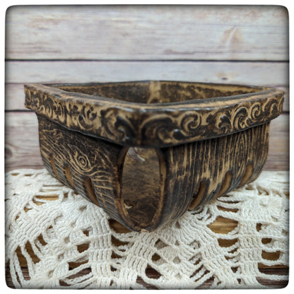 Wood Grain Berry basket