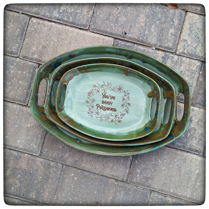 "You've Been Poisoned" Tray (8 inch)