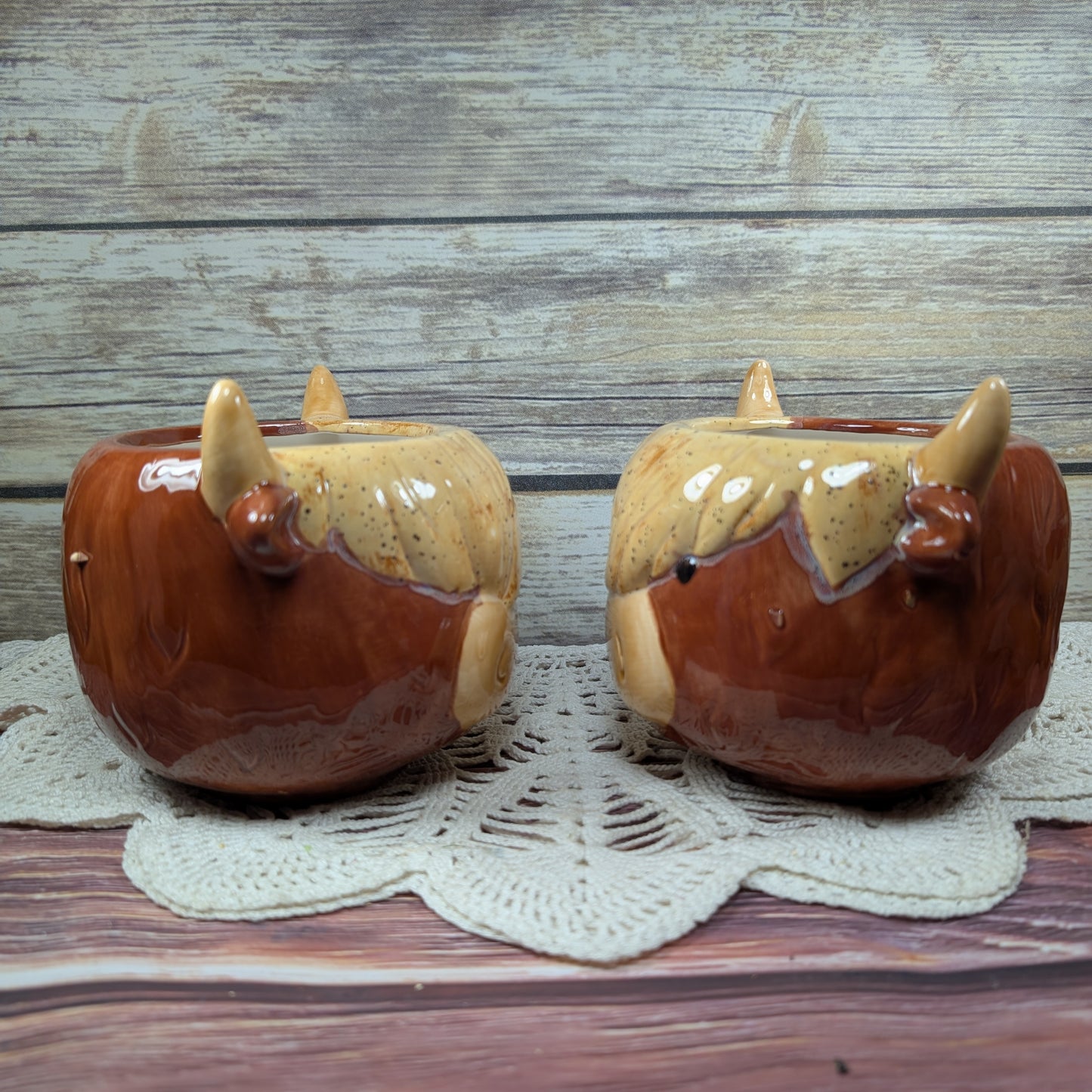 Highland Cow planter