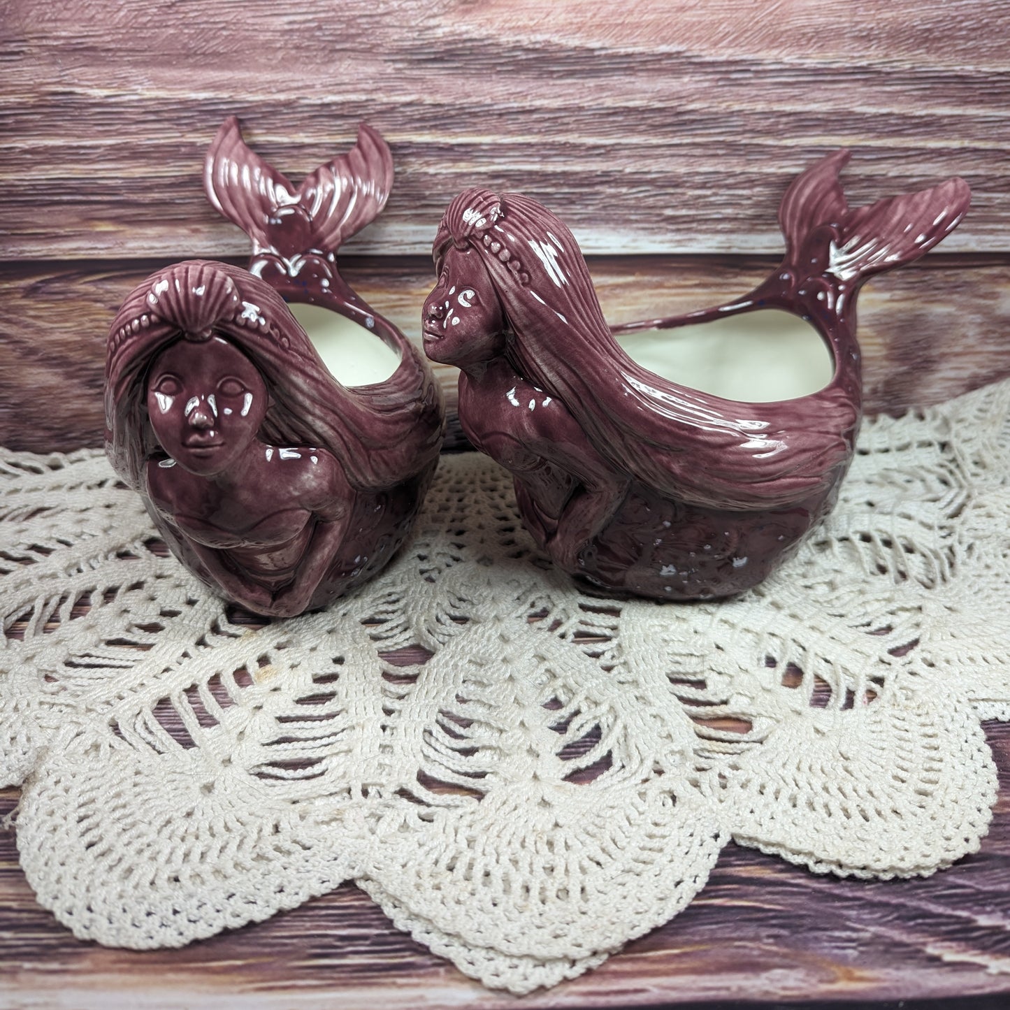Mermaid planter