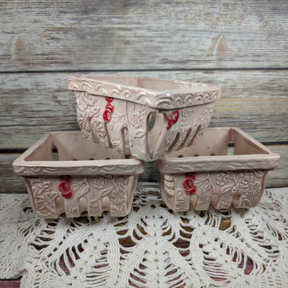 Cherry Blossom berry basket