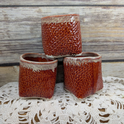 Knit Stitch 5-ounce cup