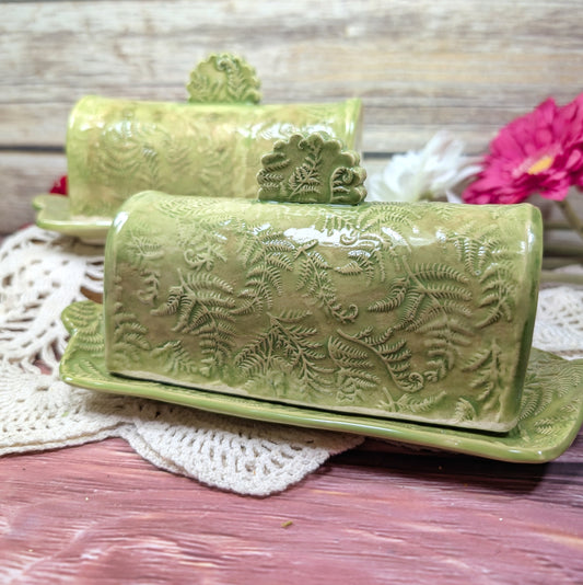 Butter Dish (Ferny)
