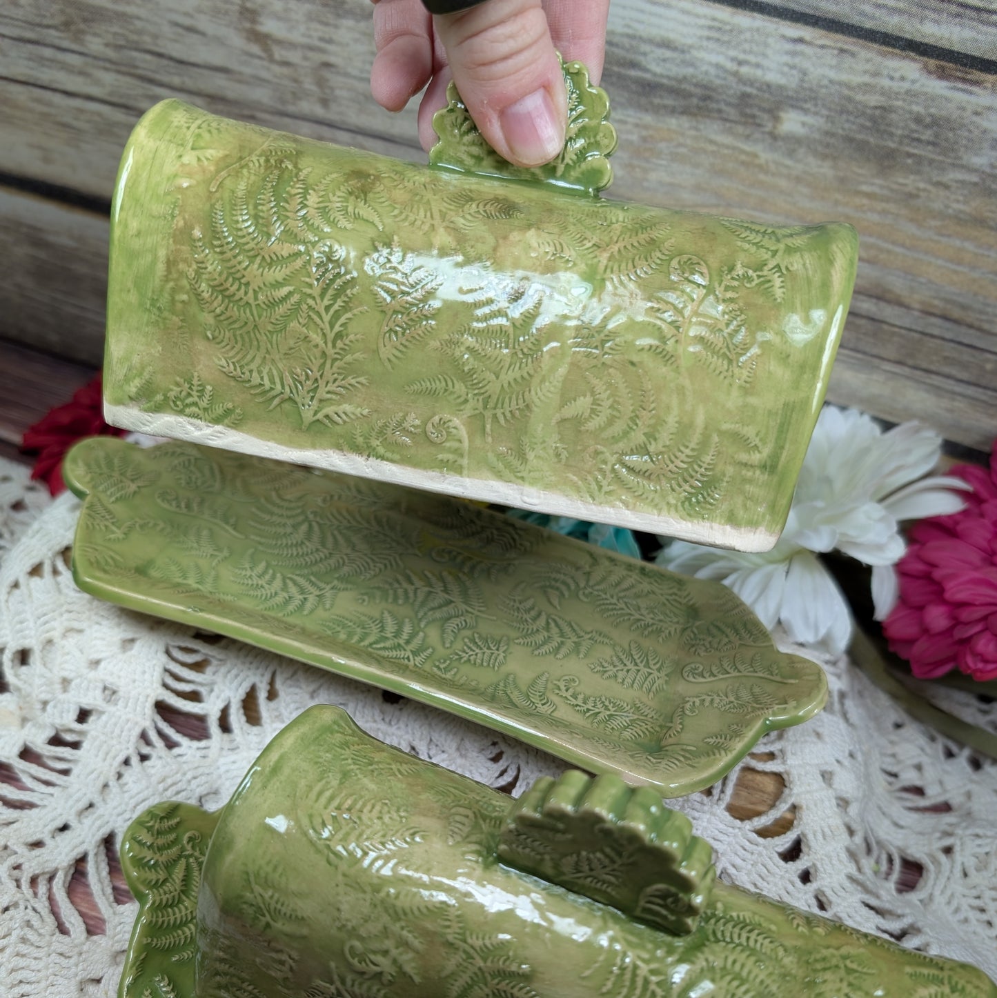 Butter Dish (Ferny)