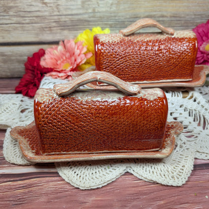 Butter Dish (Knit Stitch)
