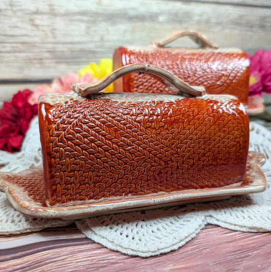 Butter Dish (Knit Stitch)