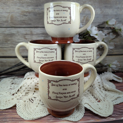 "She is too fond of books" Mug