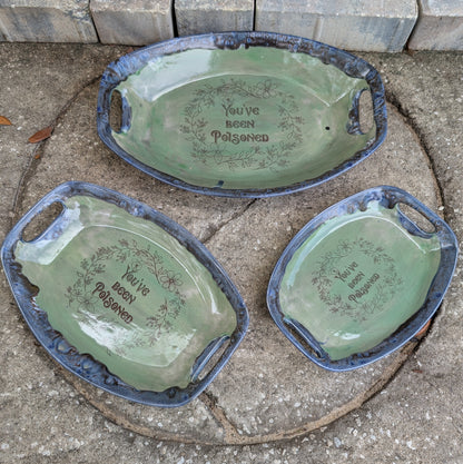 "You've Been Poisoned" Tray (8 inch)