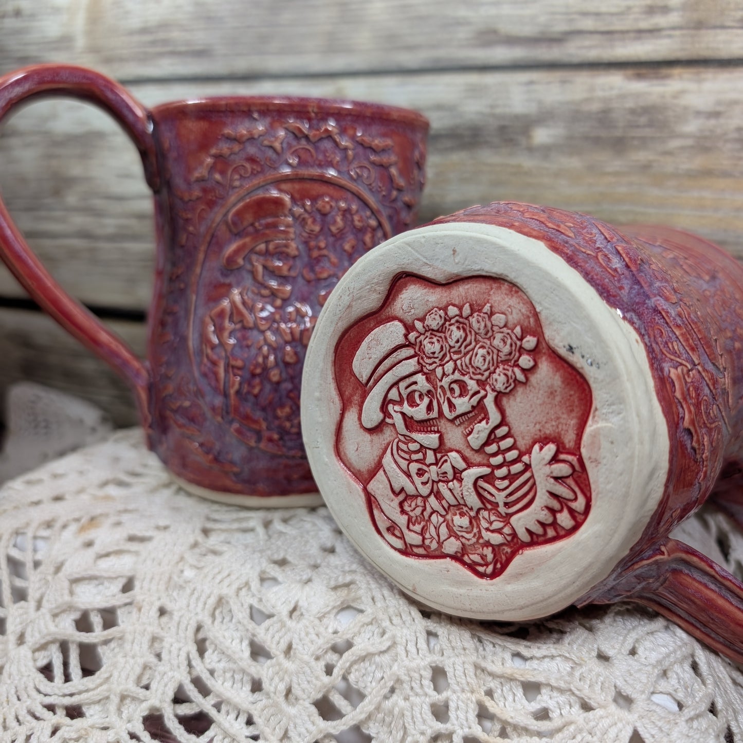 Halloween mug (Calavera couple)