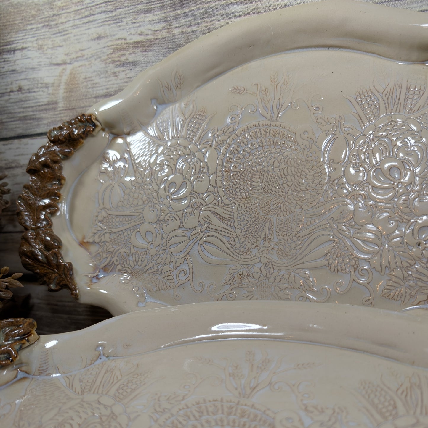 Thanksgiving trays (set of two)