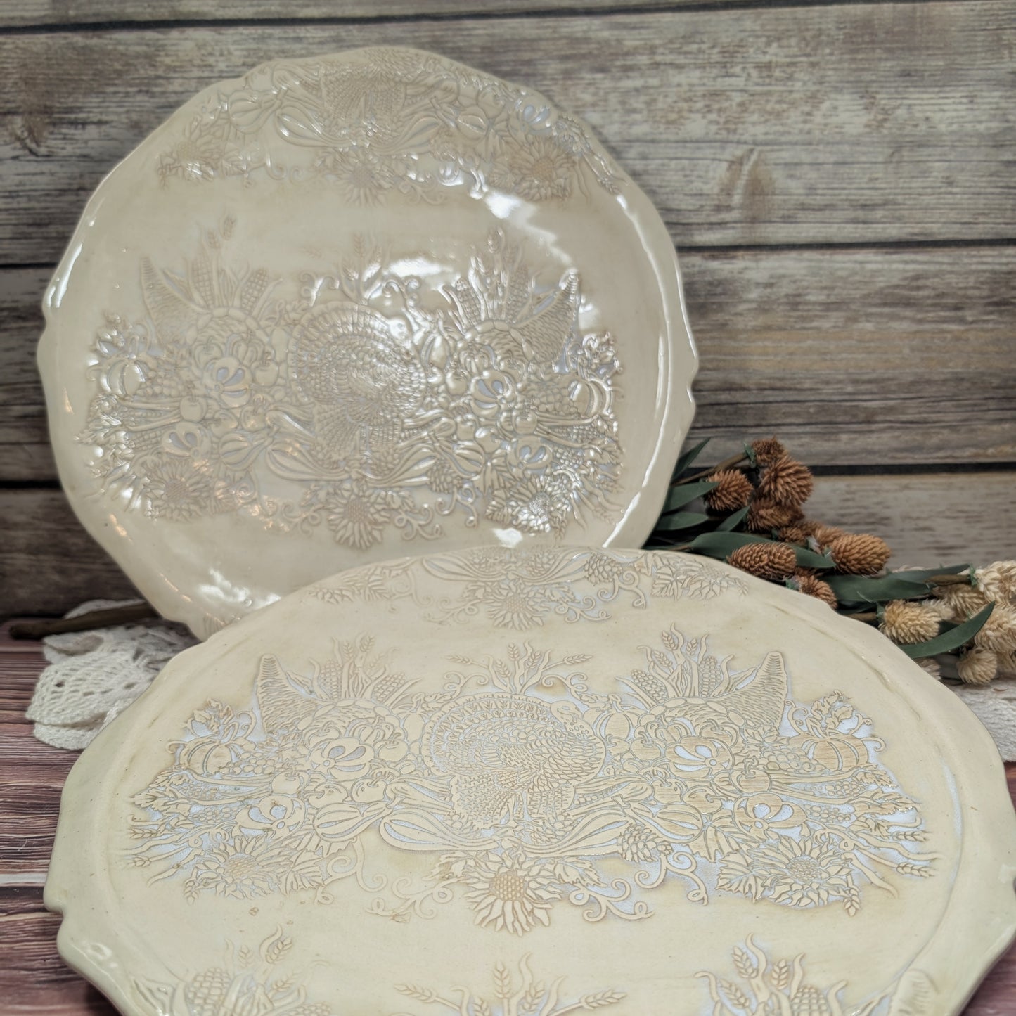 Thanksgiving tray (round)