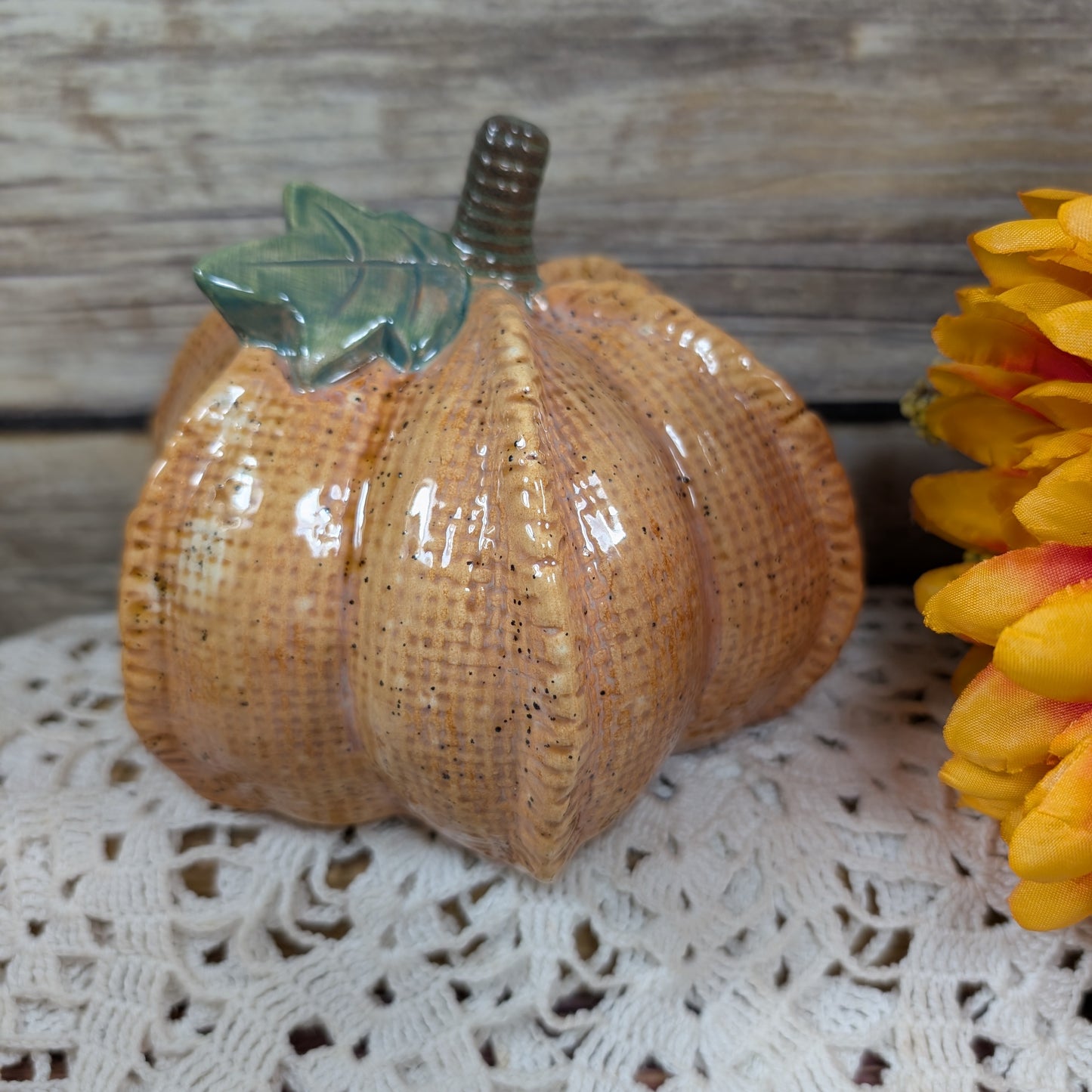 Burlap Pumpkin