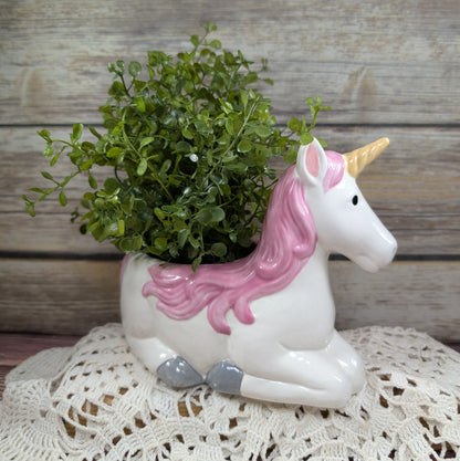 Unicorn planter
