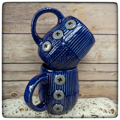 Buttoned Sweater mug