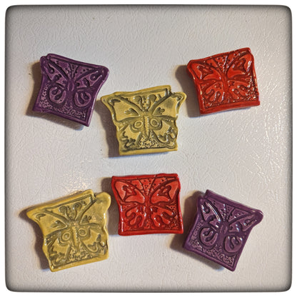 Butterfly magnets (set of three)
