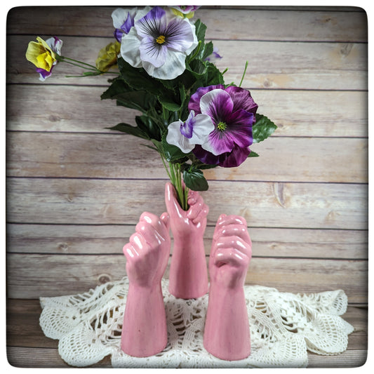 Hand vase
