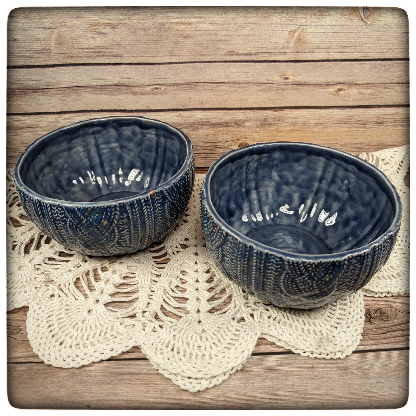 Cabled Sweater bowl (large)