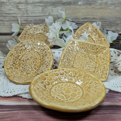 Tiny Trinket dish (honeycomb)
