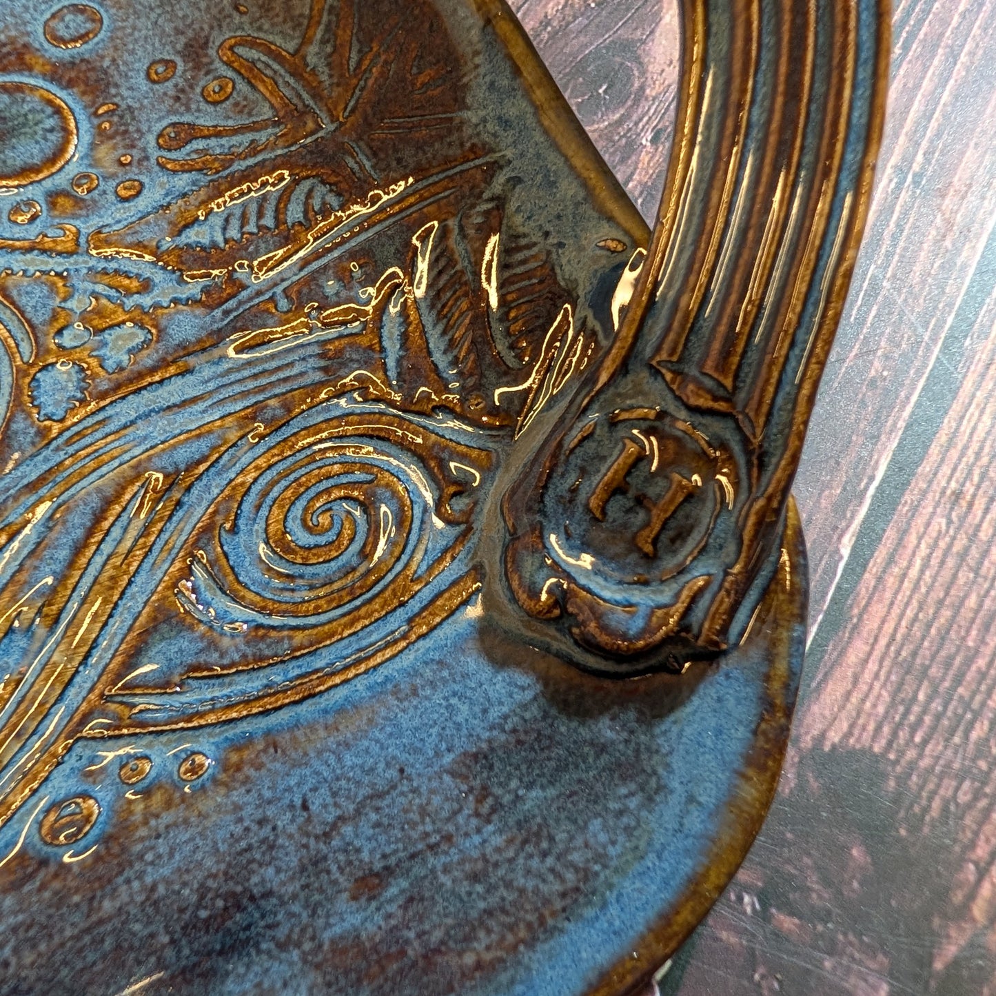 Rectangular tray (Sea Turtle)
