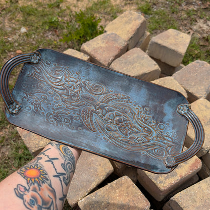 Rectangular tray (Sea Turtle)