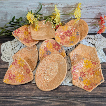 Tiny Trinket dish (Flower Power)
