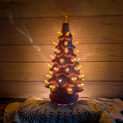 Christmas Tree (color choices, with lights)