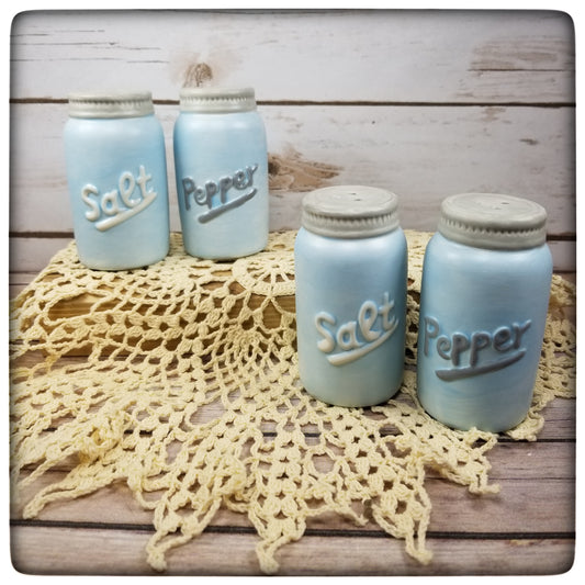 Salt & Pepper shakers (Mason Jars)