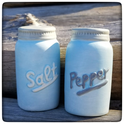 Salt & Pepper shakers (Mason Jars)