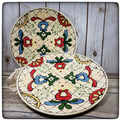 Colorful plate