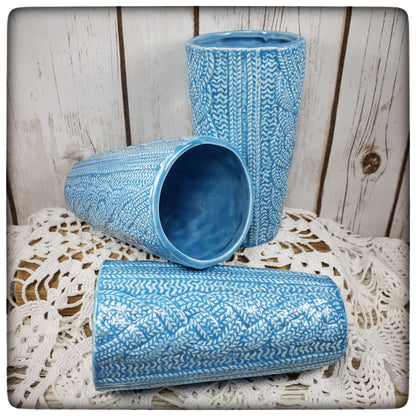 Cabled Sweater tumbler