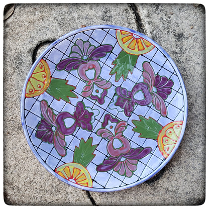 Colorful plate