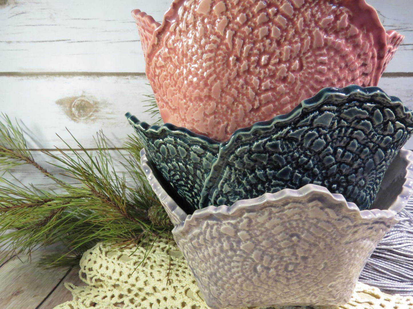 Crocheted Doily Bowl (Marie style)