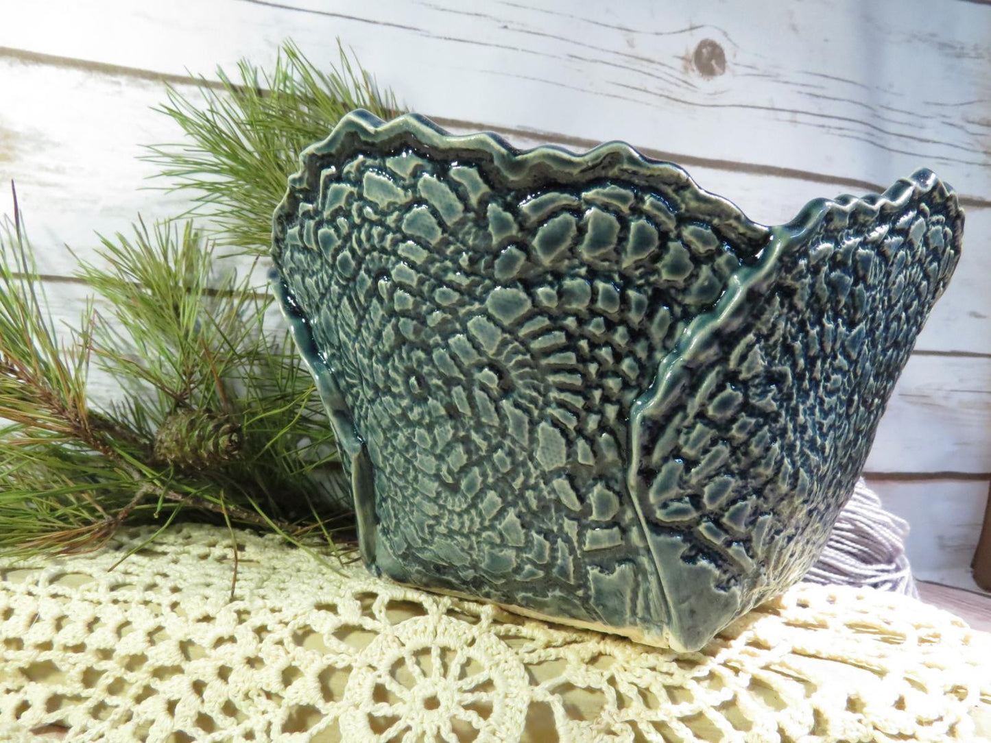 Crocheted Doily Bowl (Marie style)